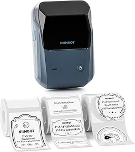 NIIMBOT B1 Label Maker with Tape and Rolls