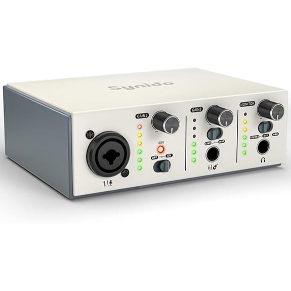 Synido Solo USB C Audio Interface for Recording