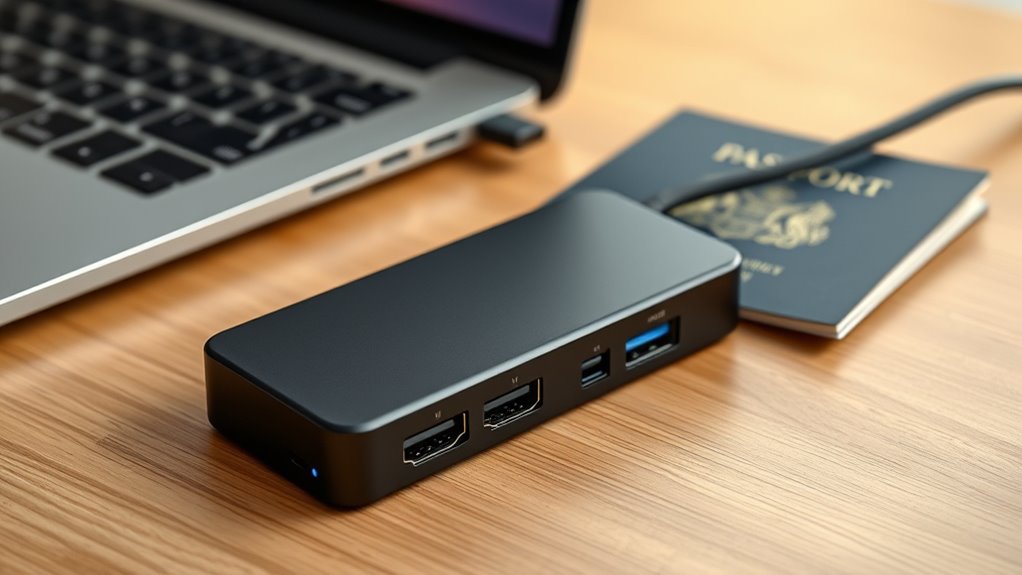 portable versatile connectivity options