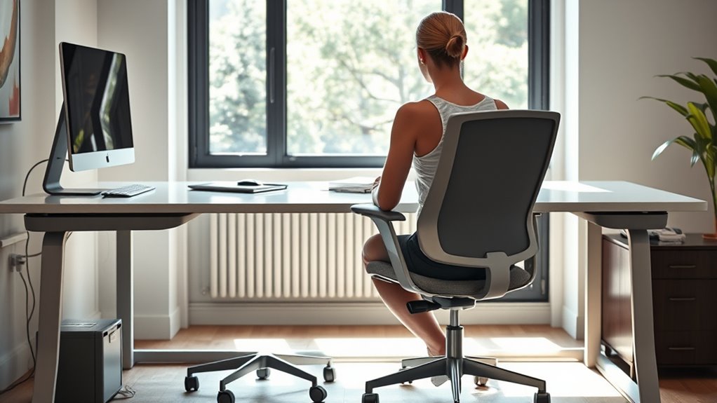 posture causes muscle strain