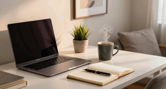 prepare desk to conquer week