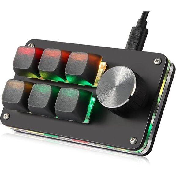 Koolertron 6-Key Macro Programmable Mechanical Keypad