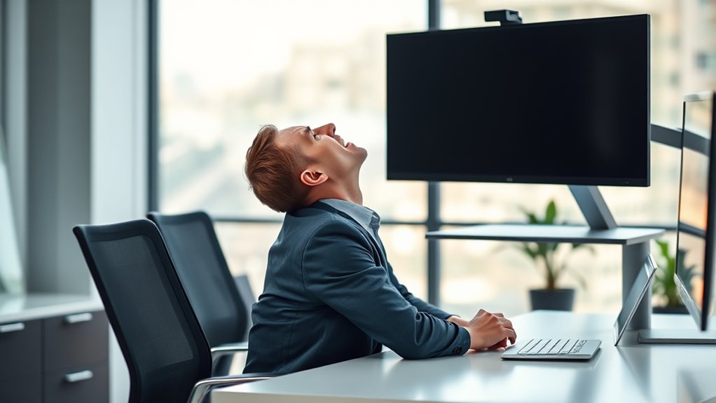 proper ergonomic workspace setup