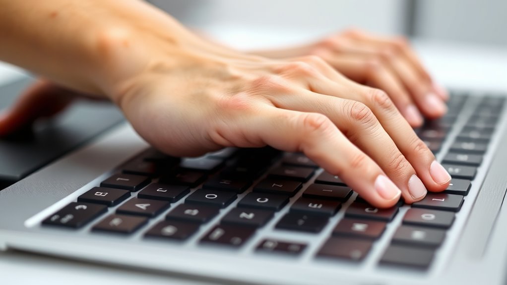 proper ergonomic wrist positioning