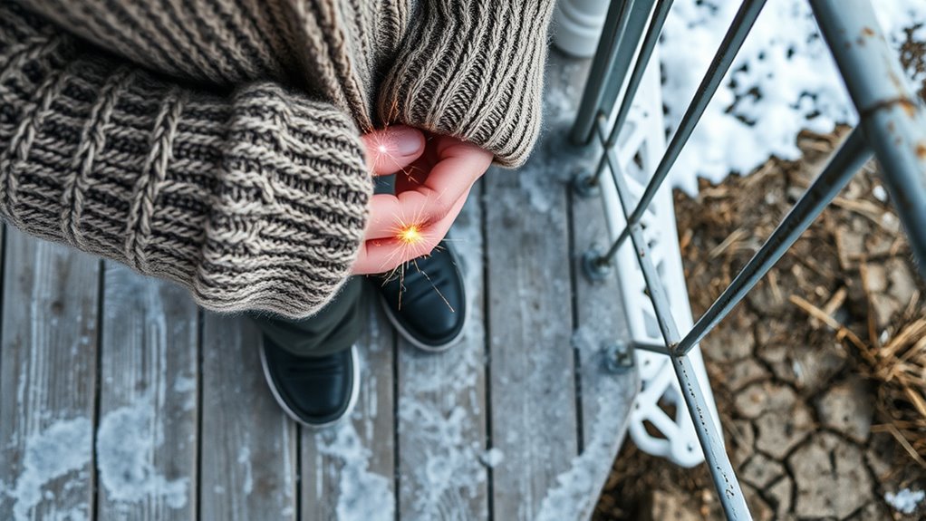 proper grounding prevents static buildup