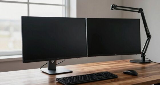proper second monitor placement