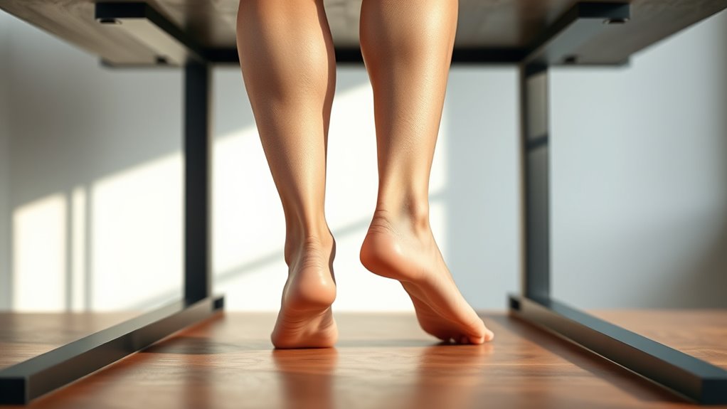 proper supportive foot positioning