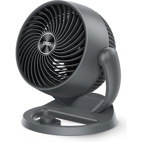 Dreo 12-Inch Quiet Desk Fan with Adjustable Tilt