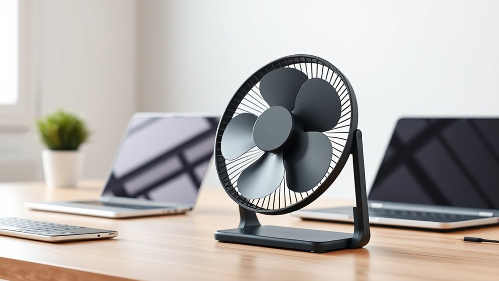 quiet portable adjustable fans