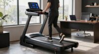 quiet treadmill desk options
