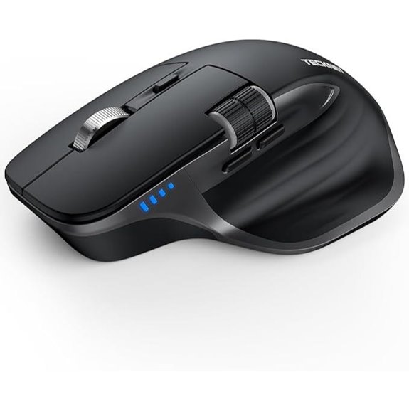 TECKNET Wireless Bluetooth Mouse Rechargeable 6 Buttons