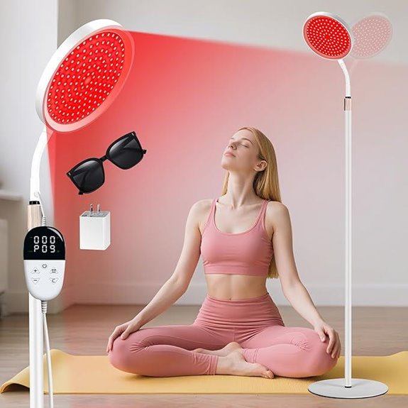 Red Light Therapy Lamp for Face & Body