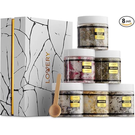 Epsom Bath Salts Gift Set for Women