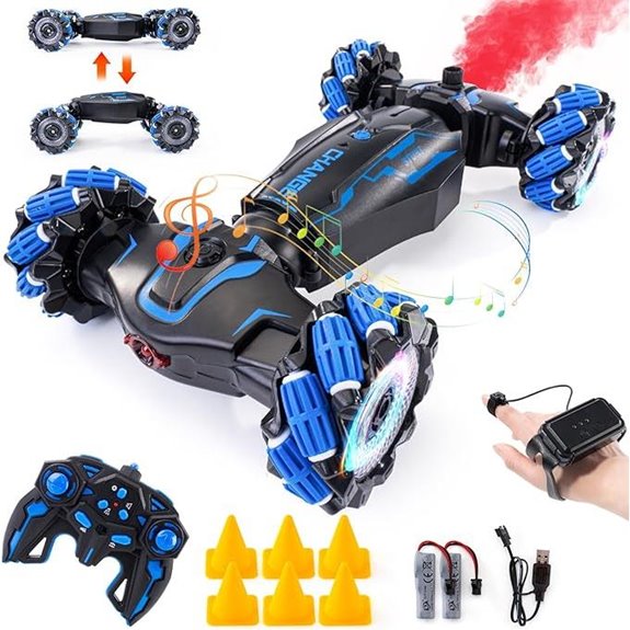 4WD RC Gesture Sensor Car with Lights and Music