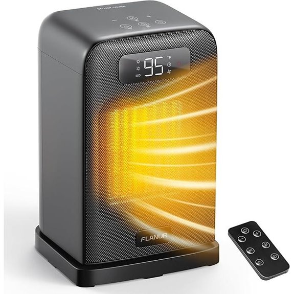 Indoor Space Heater with Remote and Oscillation