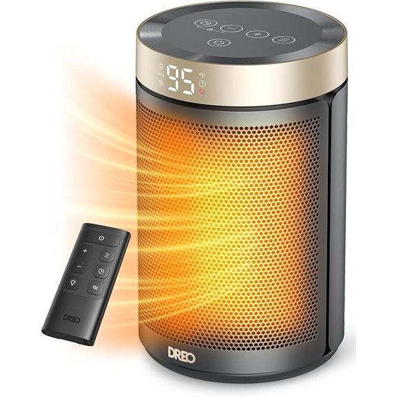 DREO Portable Electric Space Heater with Remote