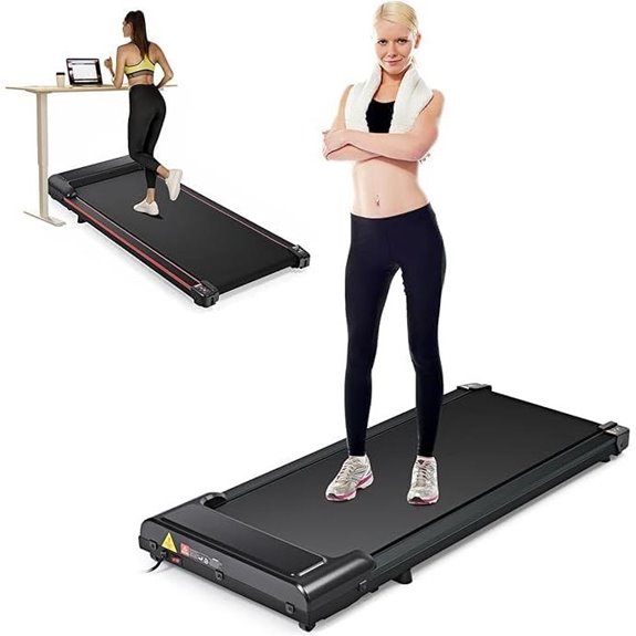 Under Desk Treadmill with Remote Control