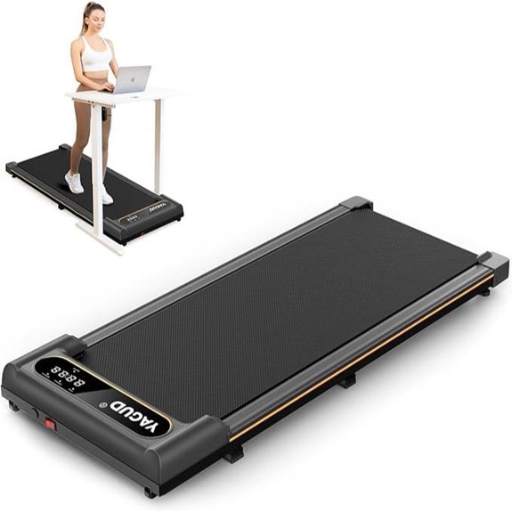 Walking Pad Treadmill with Remote and LED Display