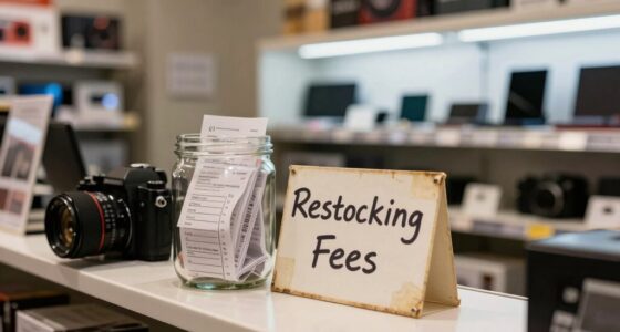 return policies and fees