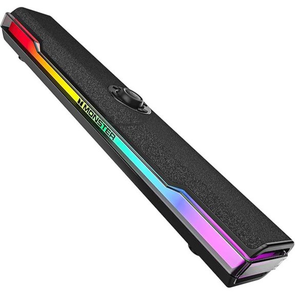 Monster S330 Computer Speakers with RGB & Bluetooth