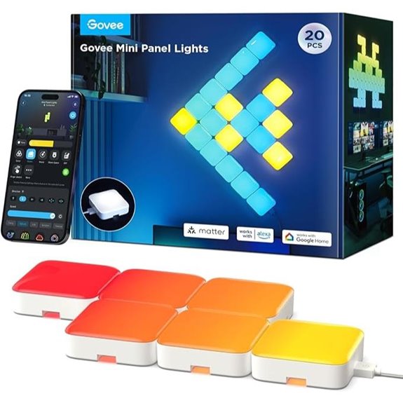 Govee RGBIC Wall Panel Lights with Music Sync