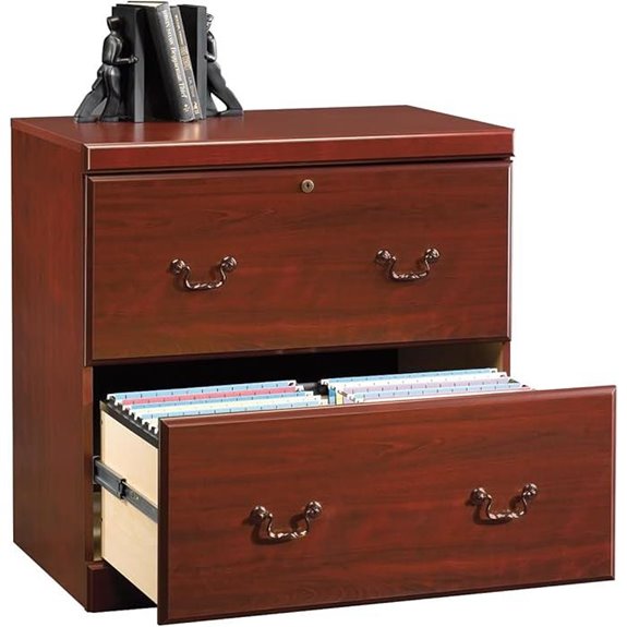 Sauder Heritage Hill Lateral File in Classic Cherry finish