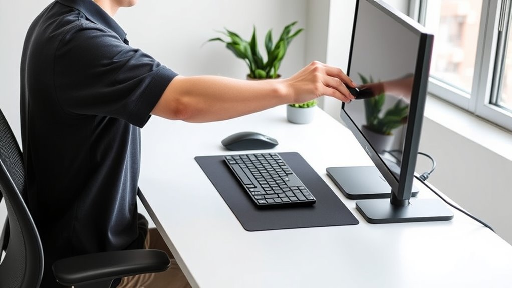 schedule breaks stretch regularly