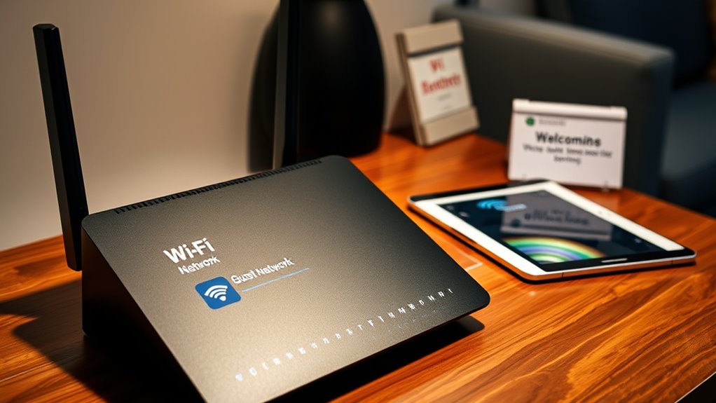 secure guest wi fi access