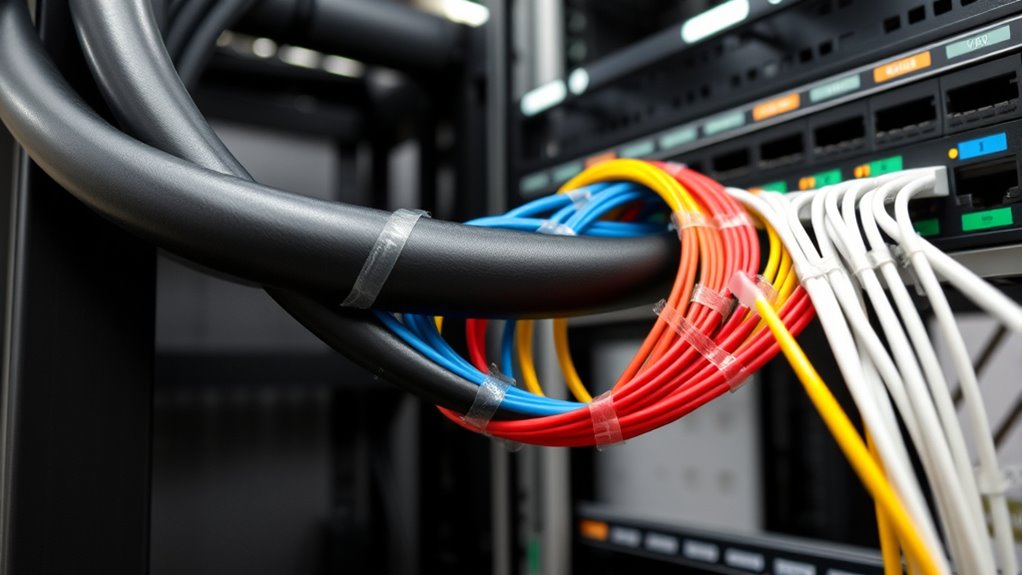 secure organized cable management