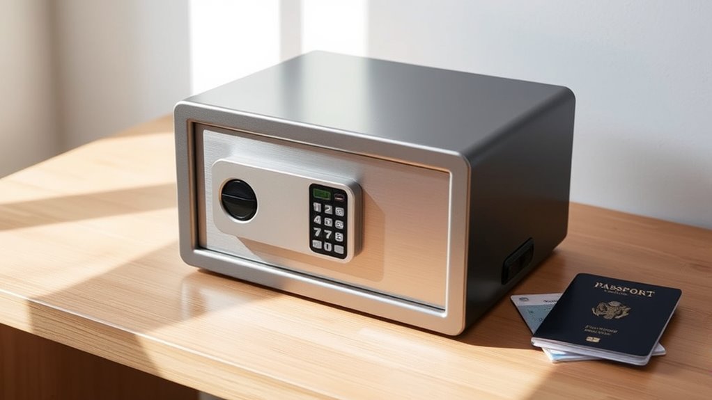 secure passport storage options