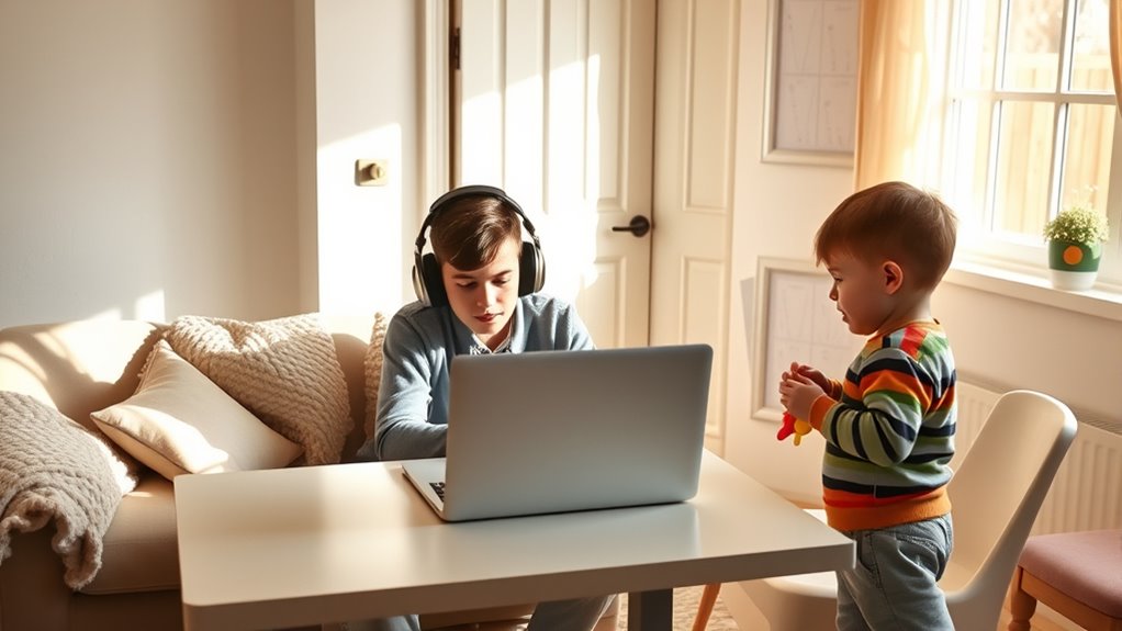 set boundaries minimize interruptions