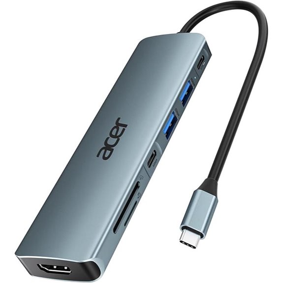 Acer 7-in-1 USB-C Hub with 4K HDMI and PD