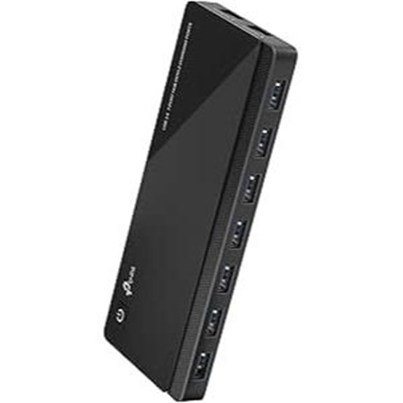 TP-Link 7-Port USB Hub with Charging & Power Button