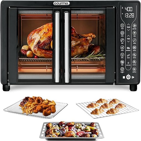 Gourmia 17-in-1 Air Fryer Oven with Accessories