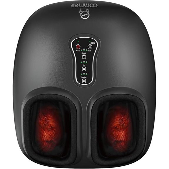 COMFIER Shiatsu Foot Massager with Heat and Vibration