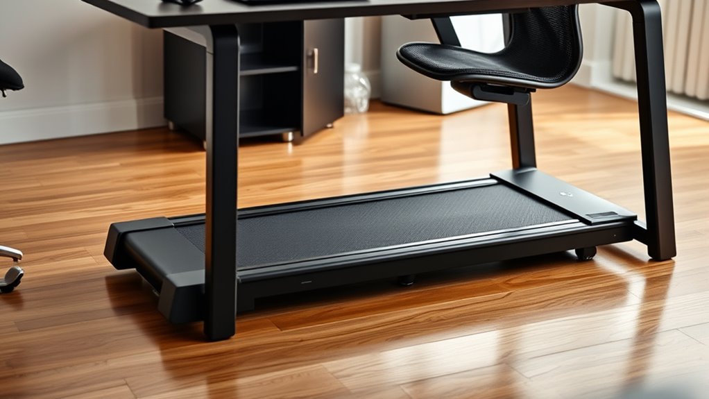 shock absorption noise level