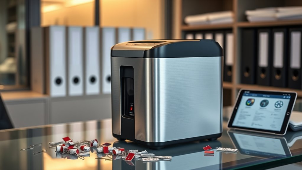shredder features for security