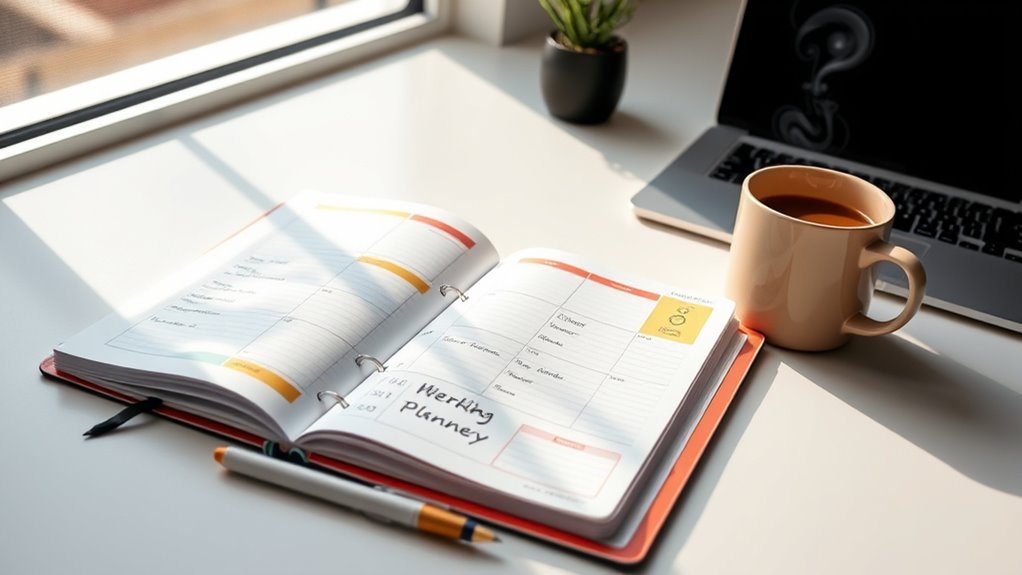 simple focused weekly planning