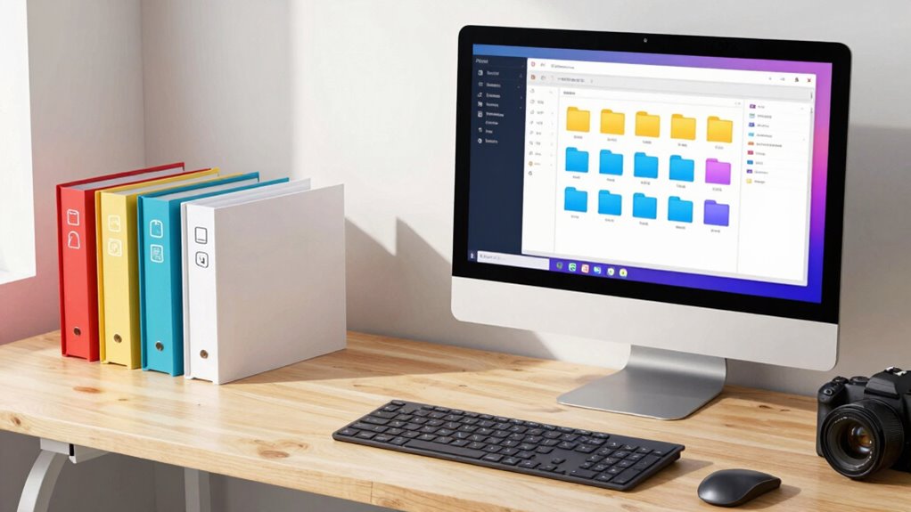 simplified intuitive folder hierarchy