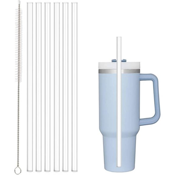 Stanley Tumbler Replacement Straws (6-Pack)