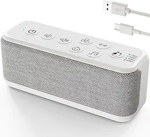 OnLyee White Noise Machine for Sleep & Focus