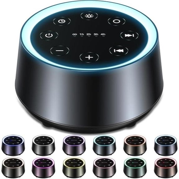 EasyHome Sleep Sound Machine with 30 Sounds