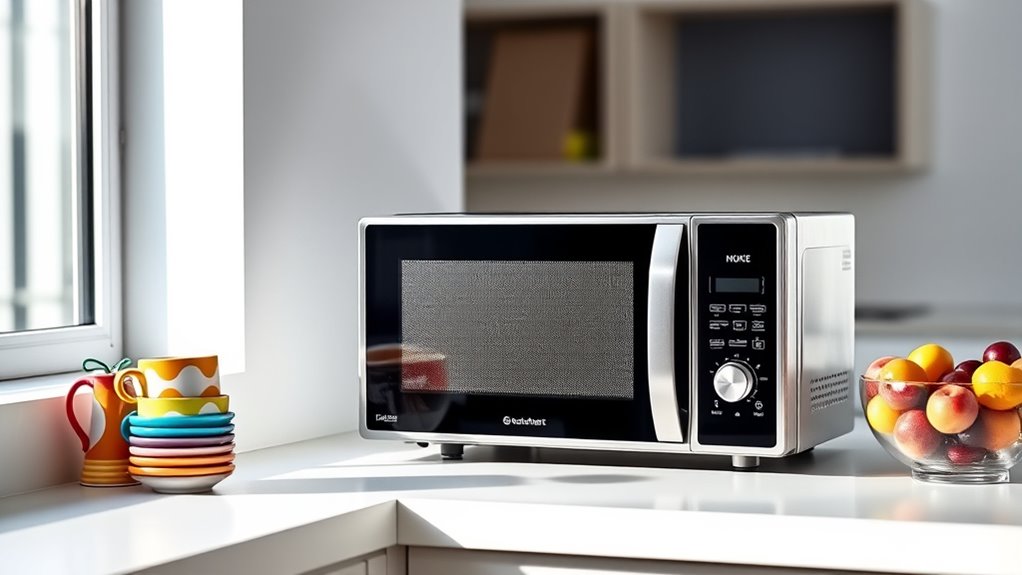 small efficient safe microwave