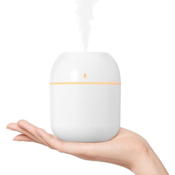 Portable USB Desktop Humidifier with Auto Shut-Off