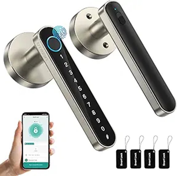 TMEZON Smart Biometric & Keyless Door Lock
