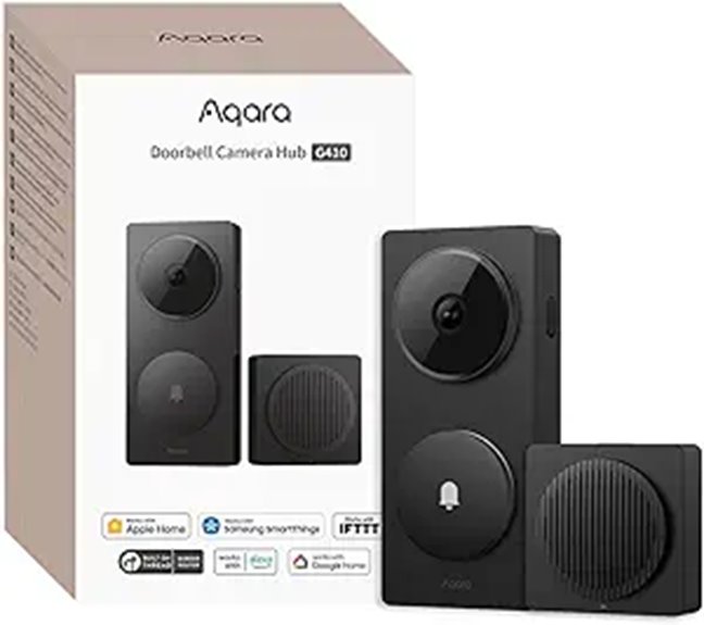 Aqara G410 Smart Doorbell with Chime and HomeKit