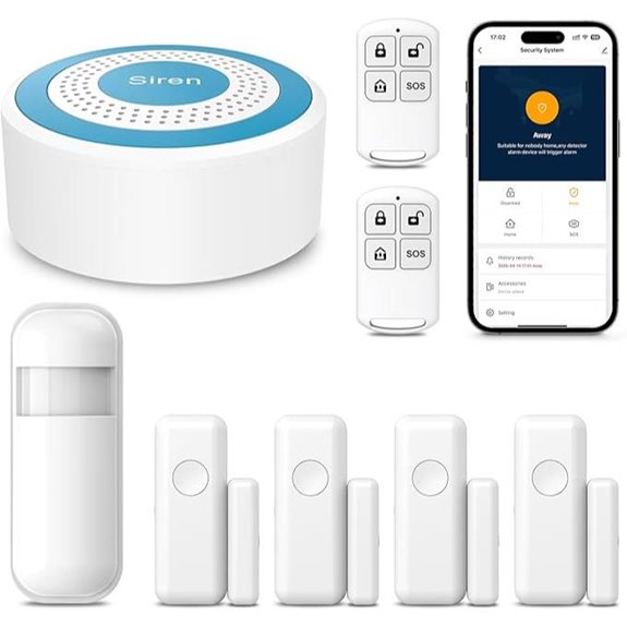 PGST Smart Home Alarm System with Sensors