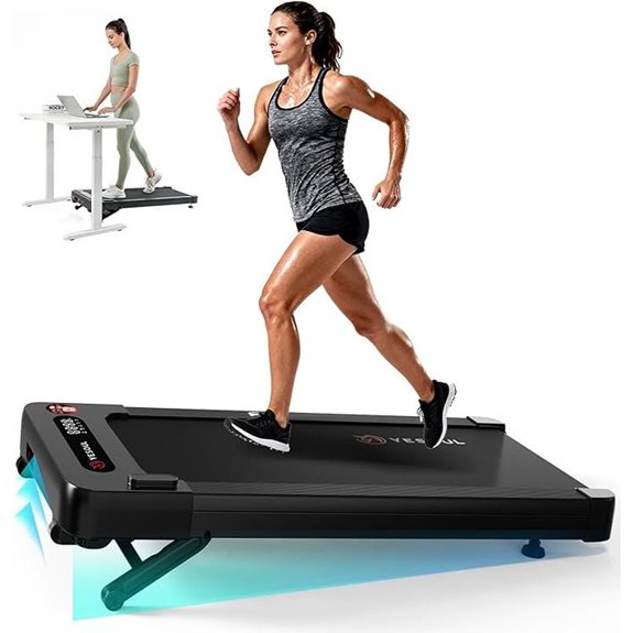 Yesoul Walking Pad Treadmill with App and Incline
