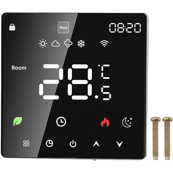 Smart Color Thermostat with LCD Display