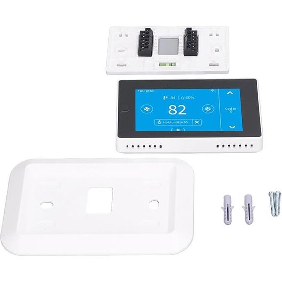 Smart Touchscreen Thermostat with App Control